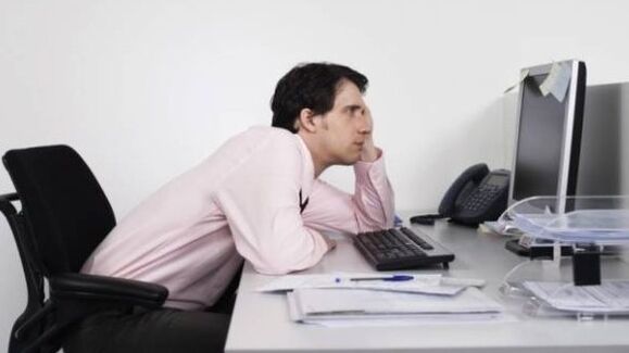 The cause of impotence is a work